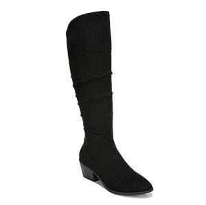 Carlos Tall Shaft Black Boots